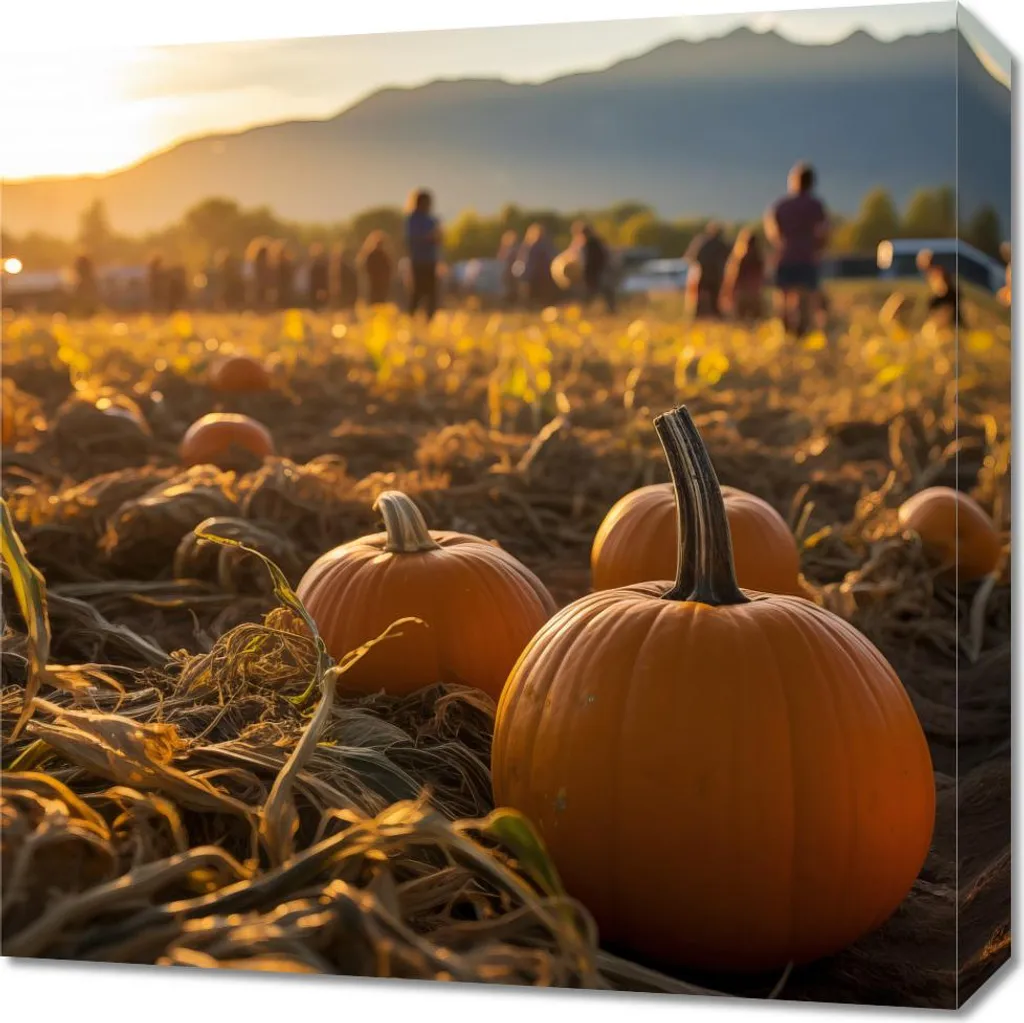 Quadro 50x50 Autunno Dorato: Il Trend Wall Art per la tua Camera