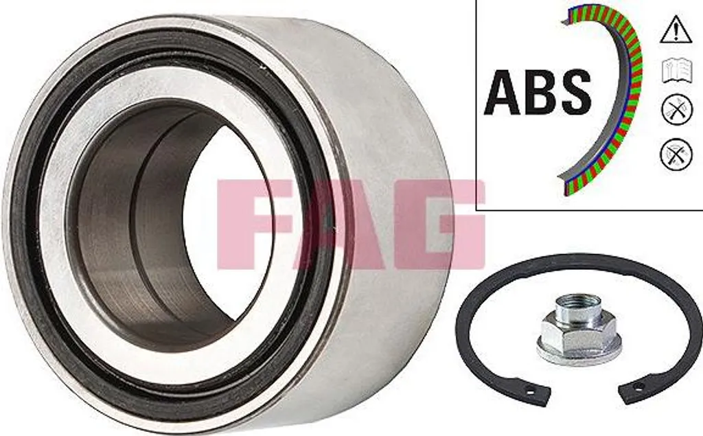 Roulement de Roue OE 4709078 Haute Qualité FAG pour Agila A et B