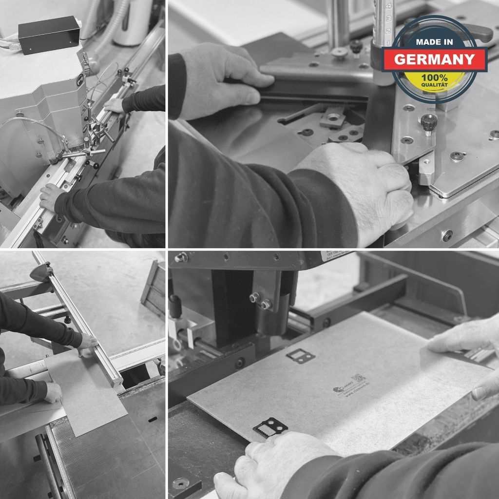 Bilderrahmen Antik Massivholz 'WIEN' Shabby Chic Vintage Barock | GOLD | CLAMARO, Größe:96x34