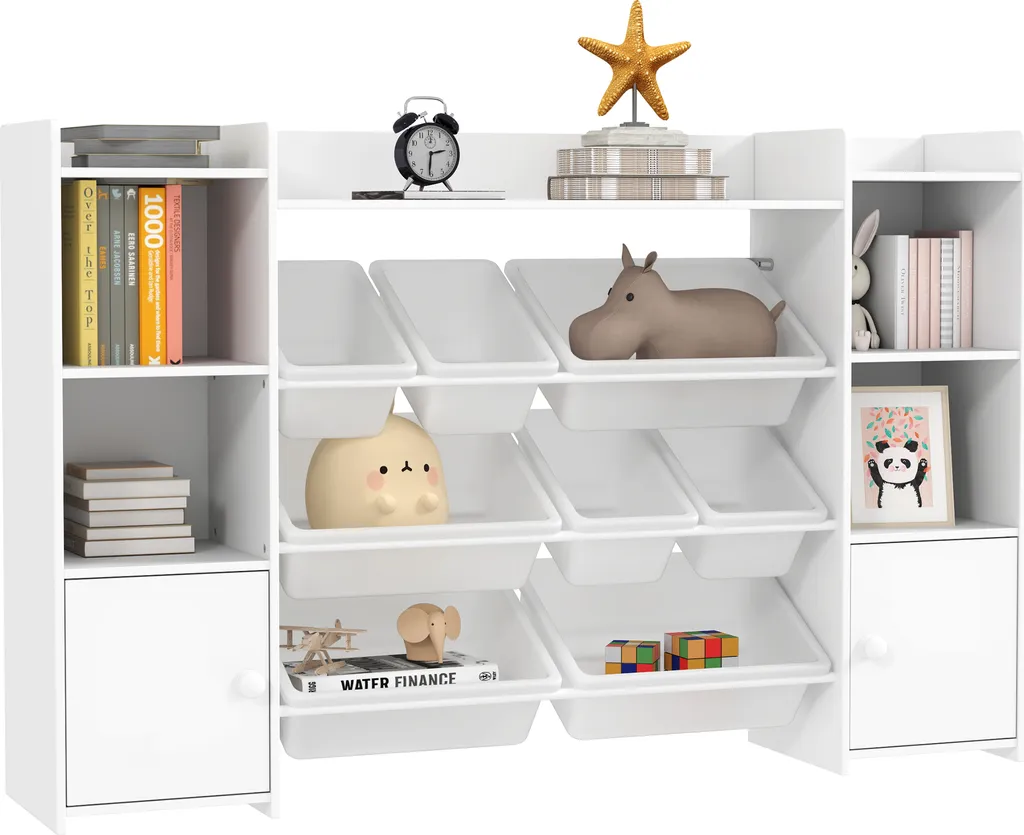 Étagère de Rangement pour Jardin d'Enfants et Chambre Multi-Casier