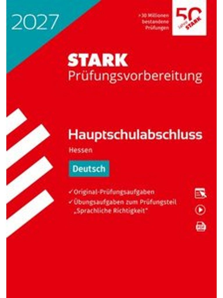 STARK Deutsch - Hauptschulabschluss 2027 Hessen - Immagine del prodotto 