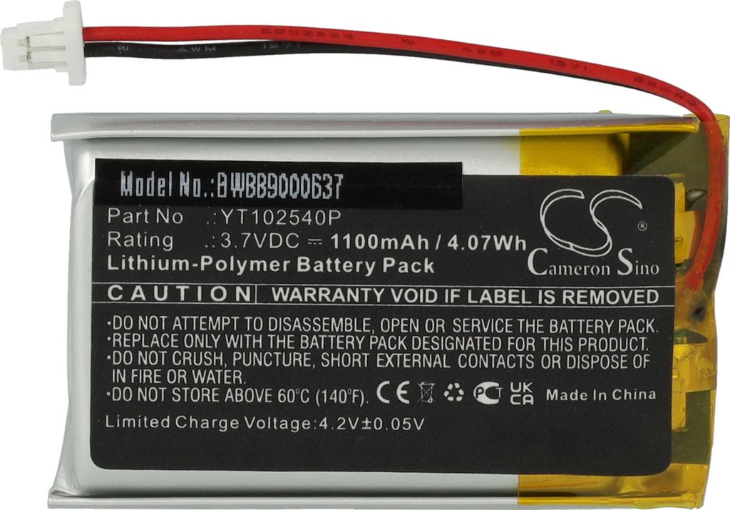 vhbw Akku kompatibel mit Sena 30K, 30K SP46, 50S Wireless Produktbild 