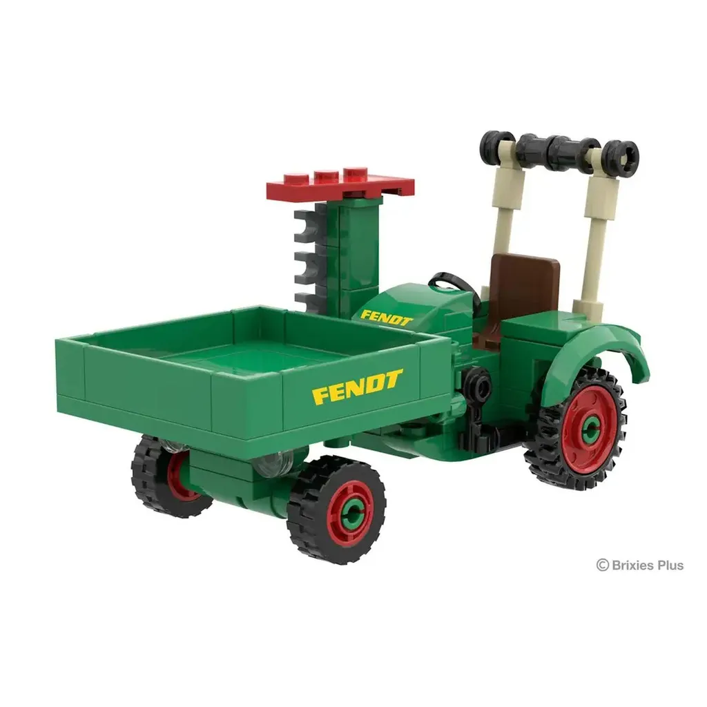Jeu Brixies Plus Fendt GT Classic Club Collection vert mini-briques