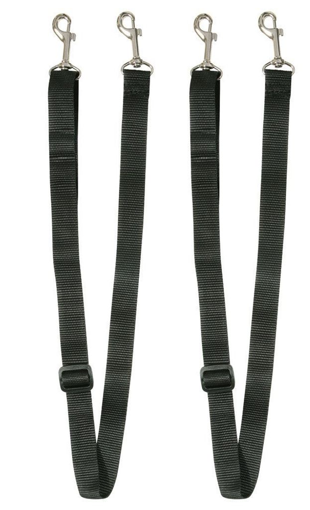 Beinschnüre schwarz