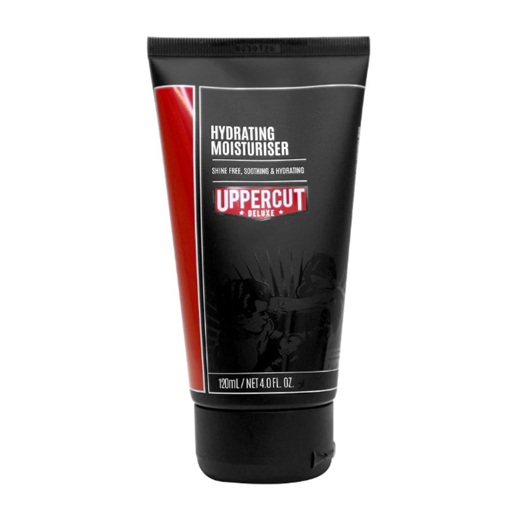 Uppercut Deluxe Hydrating Moisturiser | Pflegende Creme | Für Alle Hauttypen | Beruhigt & Hydratisiert | Hand Creme | Mattes Finish | 120ml