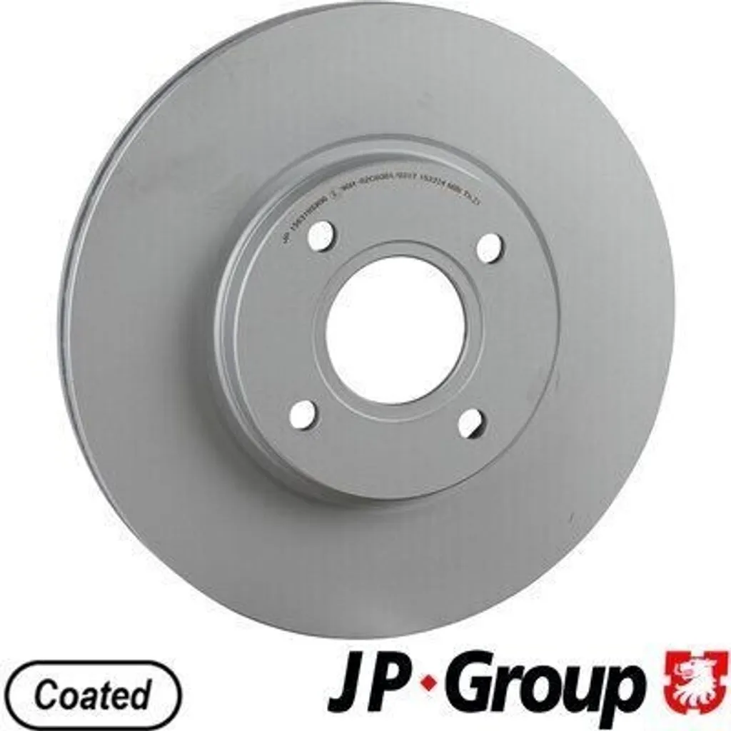 Paire de disques de frein ventilés avant 278mm pour FORD B-MAX JK série