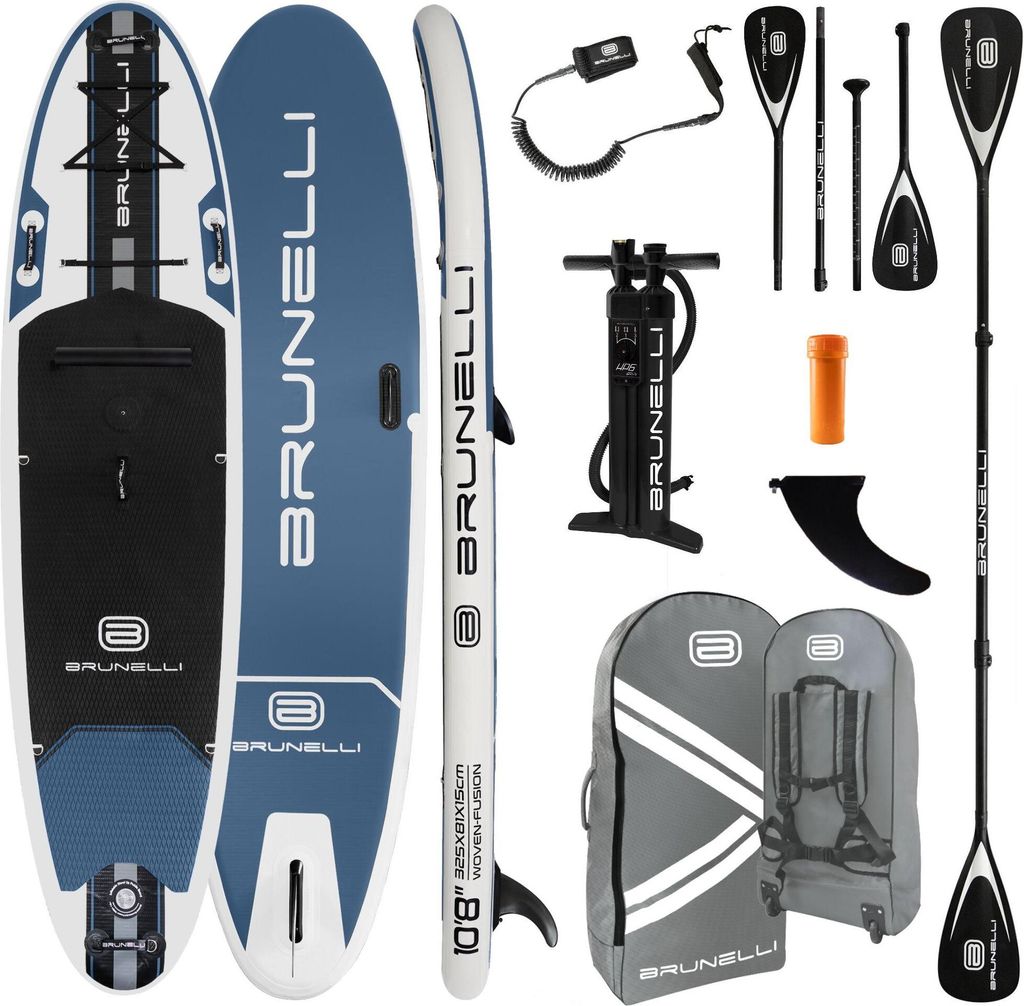 BRUNELLI 10.8 Windsurf Woven X Fusion - Tavola da SUP a Immagine del prodotto 
