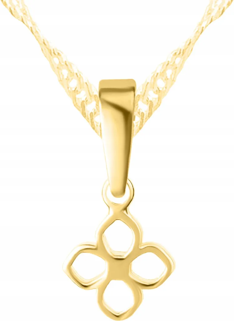 Collana Trifoglio Argento 925 Oro | Accessorio Donna Chic e Minimal