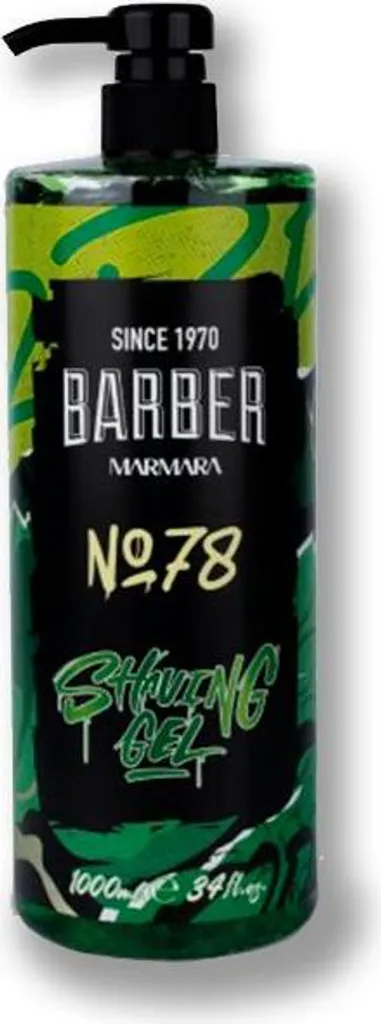 Gel de rasage Kiwi Marmara 1000 ml idéal pour contours et finitions