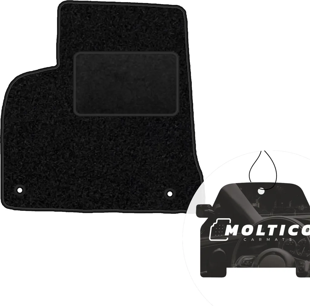 Tappetino Conducente Peugeot 3008 (09-16) | Velluto Nero moto-MOLTICO