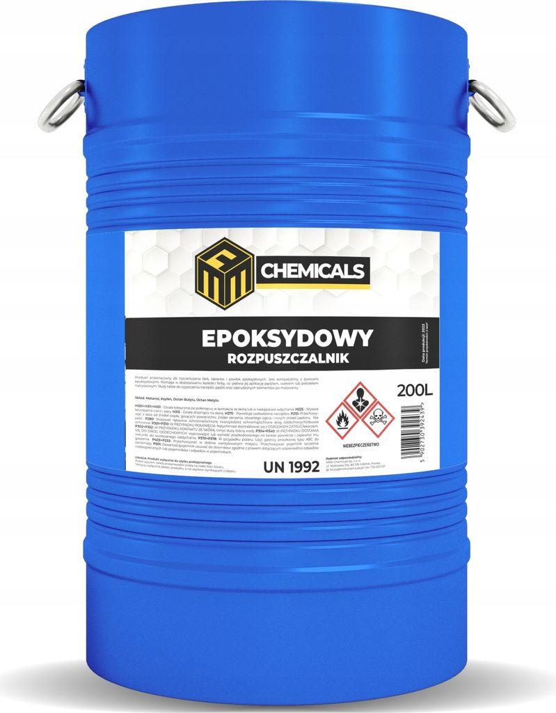 MRM Chemicals EPOXID-LÖSUNGSMITTEL Reinigen von Lacken Werkzeugreinigung 200L