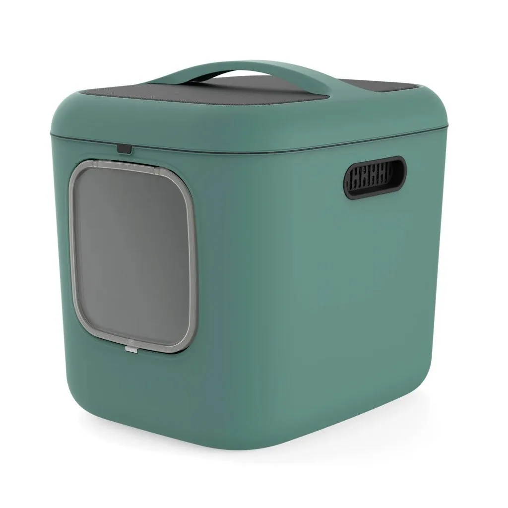 Rotho Biala XL Verde: Lettiera Design Elegante per Case Moderne