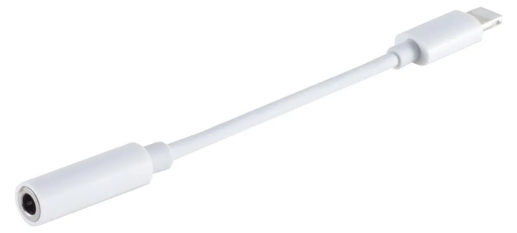 Adaptateur Audio pour iPhone Lightning vers Prise Jack 3,5mm Femelle