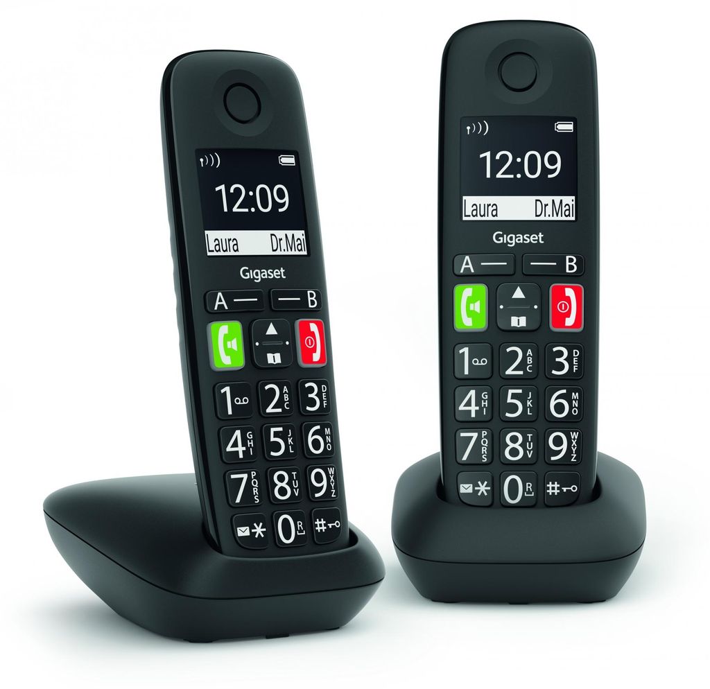 Gigaset E290 Duo schwarz Produktbild 