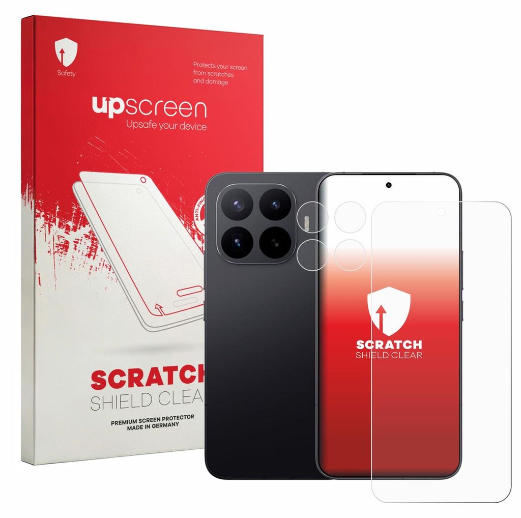 upscreen Schutzfolie für Xiaomi 17T Pro (Display+Kamera) Displayschutz Displayschutzfolie Folie Klar Transparent