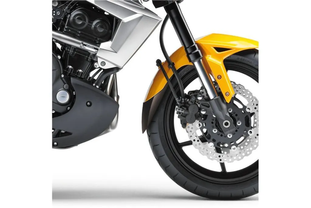 Extension garde-boue PUIG 5778N en ABS Noir pour Kawasaki Versys 650