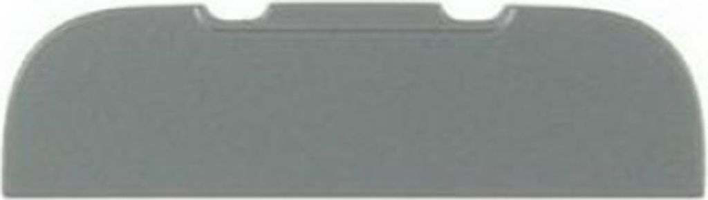 Nokia 5300 Gehäuse Cover Deko silber