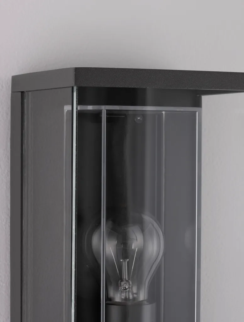 Lampada Regina Nova Luce IP65 E27 12W Alluminio Esterni Antracite - 5