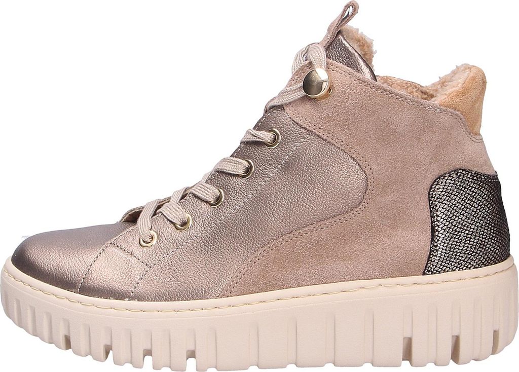 Waldläufer 941 400 212 Damen Schnür- Bootie Livia Bronce, Beige, Gr. 71/2