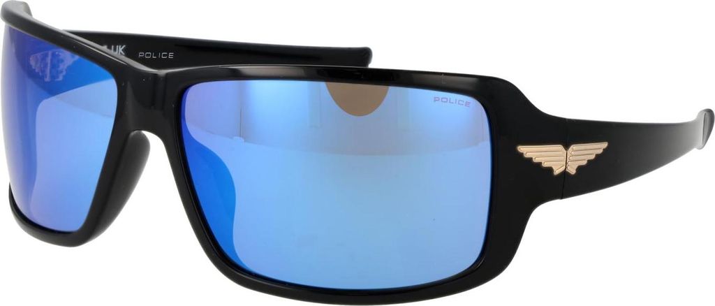 Police Sonnenbrille SPLN37 0Z42 65 Herren Schwarz