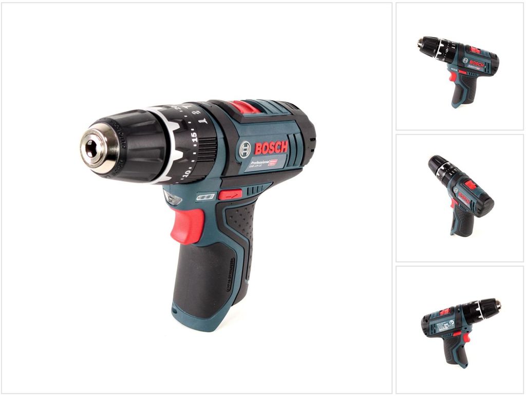 Bosch GSB 12V-15 Trapano avvitatore con percussione a Immagine del prodotto 