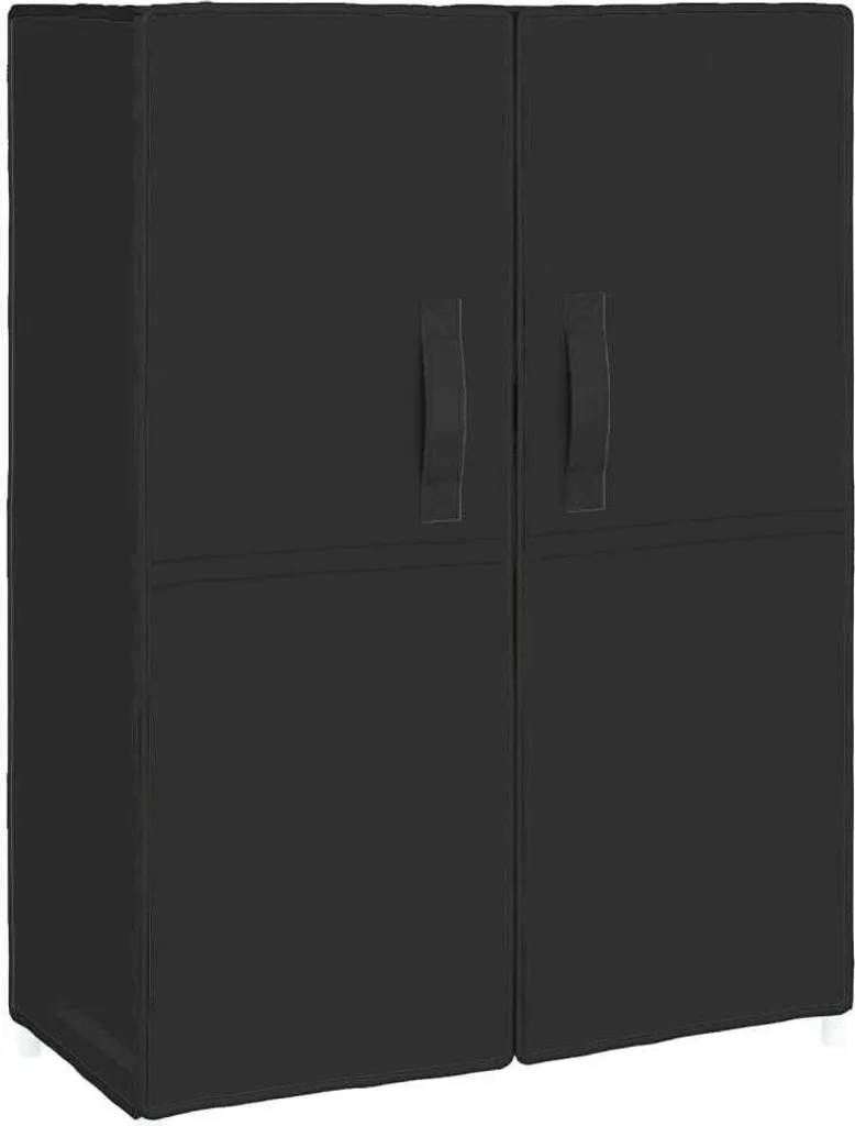 Scarpiera Economica vidaXL Nera 60x28x90 cm - Ideale per Piccoli Spazi