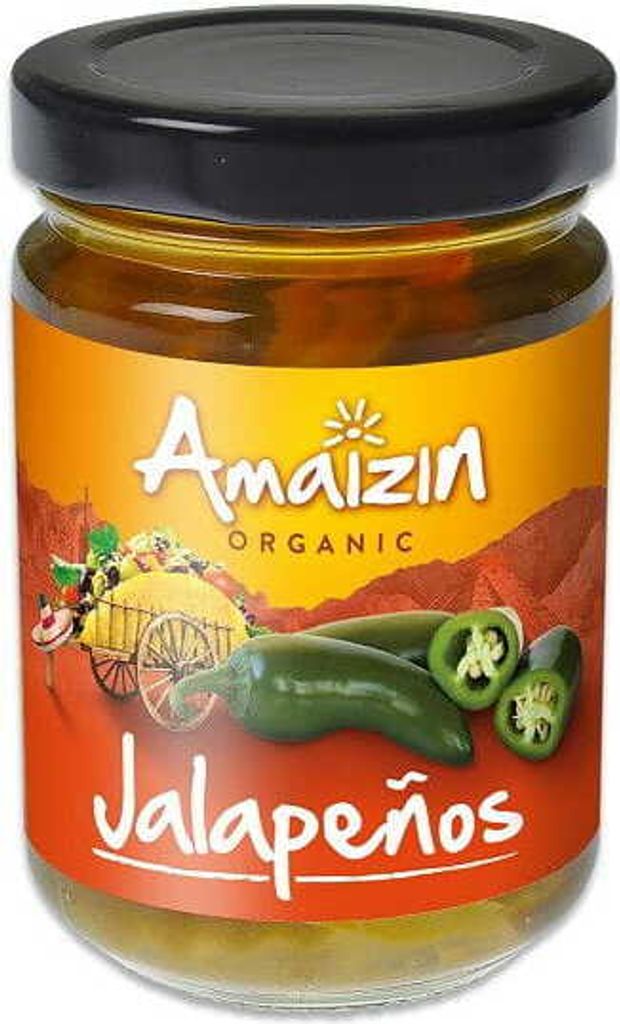 Amaizin Bio Jalapenoscheiben 170 g