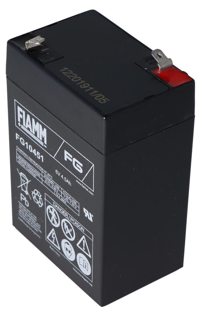 6 Volt Akku für Peg Perego Fahrzeuge 6 Volt 4500mAh ohne Produktbild 