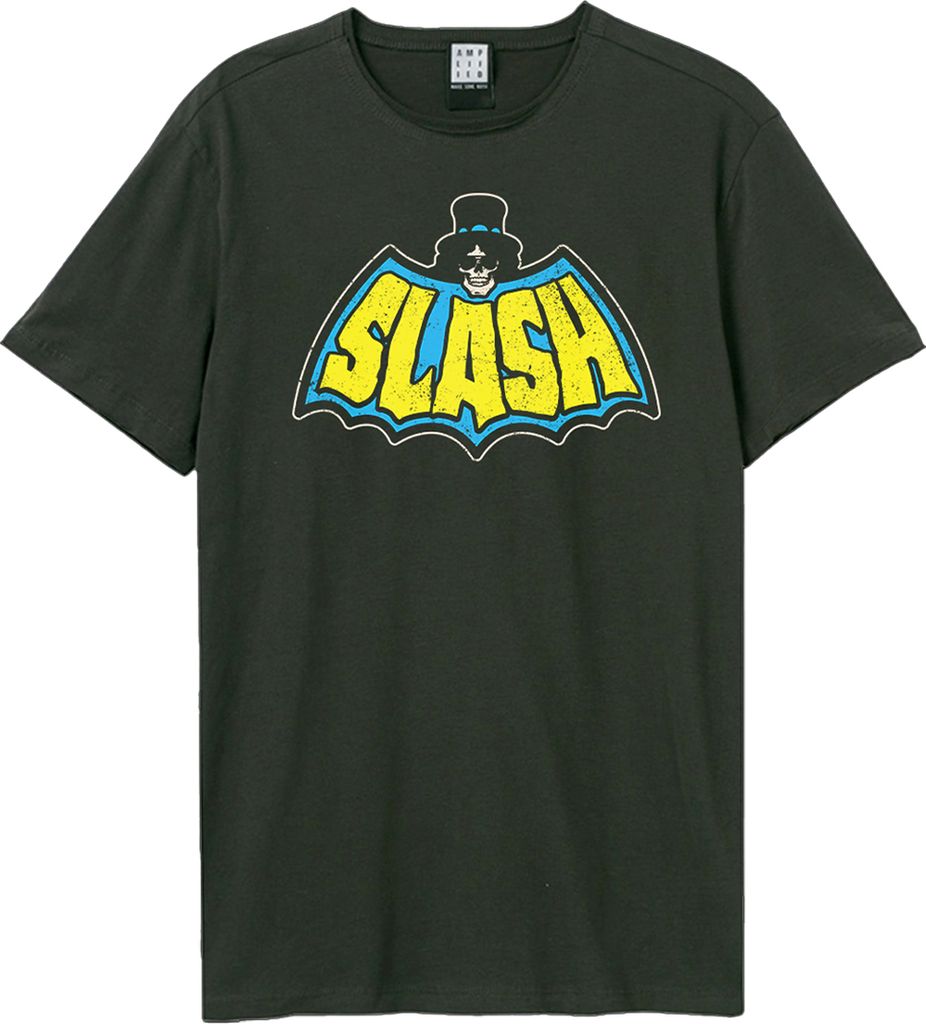 Amplified - "Slash Bat" T-Shirt für Herren/Damen Uni GD2767 (3XL) (Holzkohle)