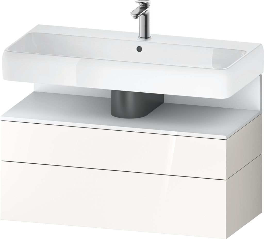 DURAVIT QA4395018220010 QTG WTU WH Ek. 990x470x590 Wß Hgl. H