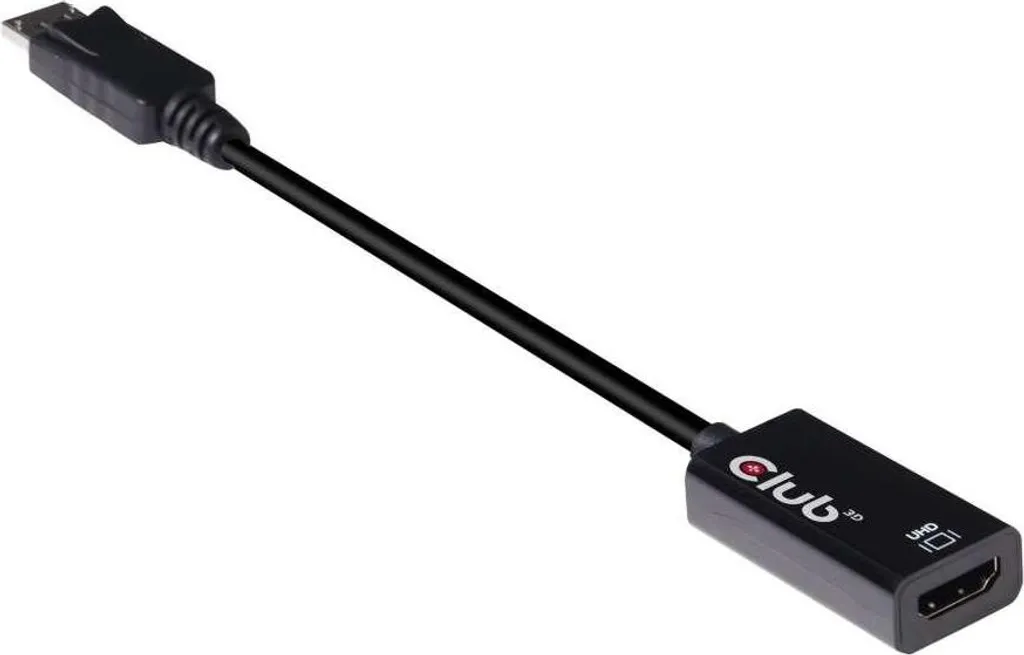 Câble DP 1.4 vers HDMI 2.0a Club3D pour Connecter PC portable à TV 4K
