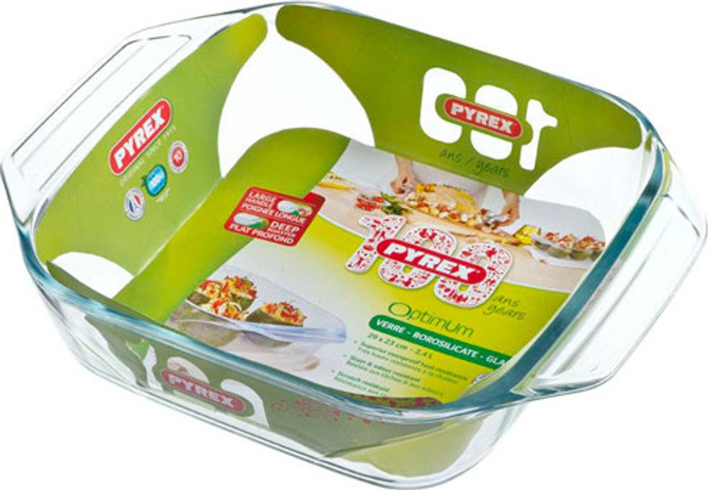 Pyrex Bräter 29x23cm Optimum quadratisch
