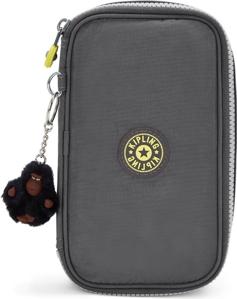 Kipling 50 Pens Mäppchen Grau Mann Grau One Size