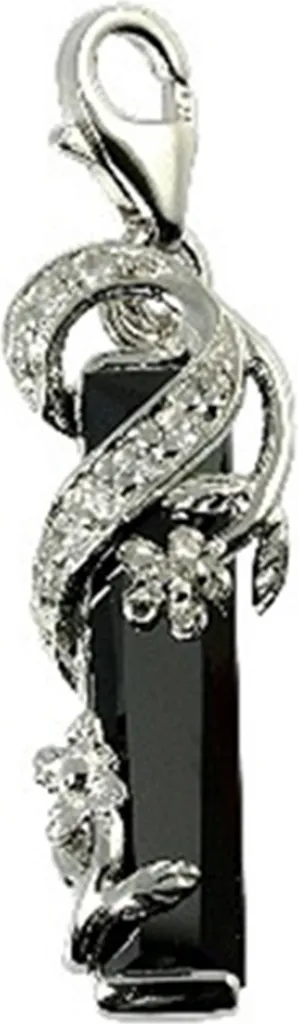 Charm Vrille Argent 925 Carlo Biagi CSDCZ04B : Bijou Durable et Anti-Ternes