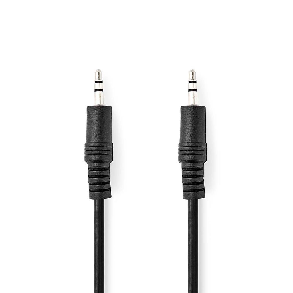 Nedis CAGT22000BK10, 3.5mm, Männlich, 3.5mm, Männlich, 1 m, Schwarz