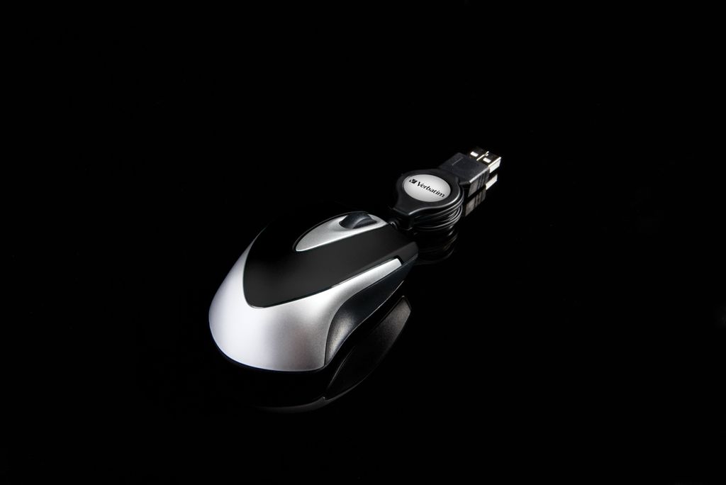 Verbatim Go Mini Optical Travel Mouse Black