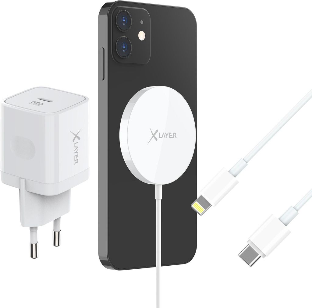 Xlayer 219370 XLayer MagFix Pro Wireless Weiß Charging Set Immagine del prodotto 