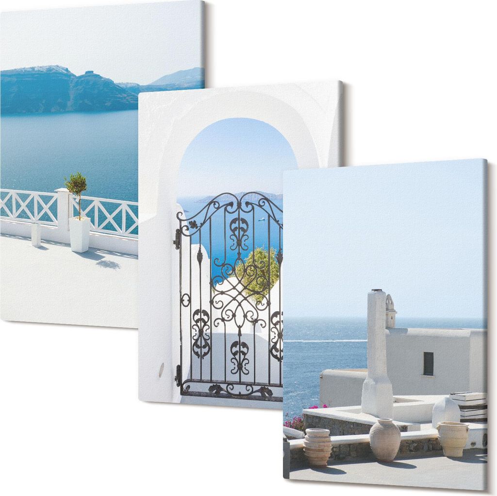 Leinwandbild – Wandbild – Leinwandbilder – Kunstdruck – Polycanvas – Modern – Mehrteilig – 3-Teilig Set – Hochwertig – Geruchslos...