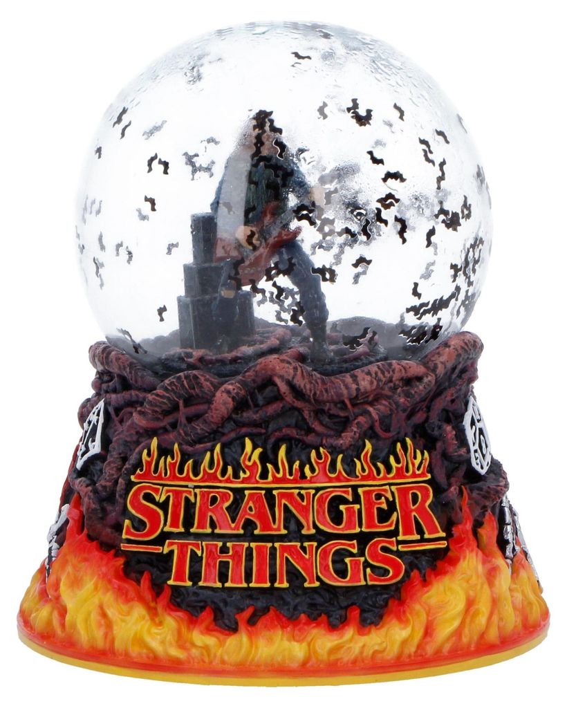 Stranger Things sneeuwbol, Eddie's offergave, 14 cm Productafbeelding 