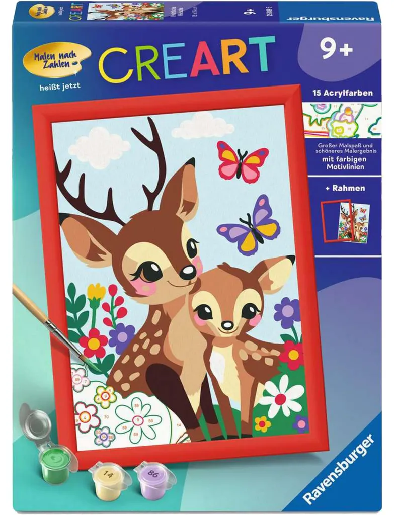 Puzzle Cerfs joyeux Ravensburger 25889 avec technologie Softclick