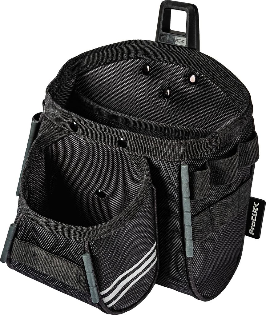 ProClick Werkzeugtasche Tool Pouch L36 BSS Schwarz mit anthrazitgrauen Tubes