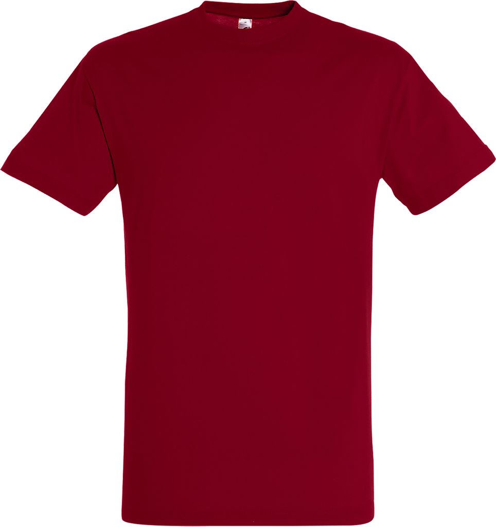 SOLS Regent Herren T-Shirt, Kurzarm PC288 (M) (Dunkelrot)