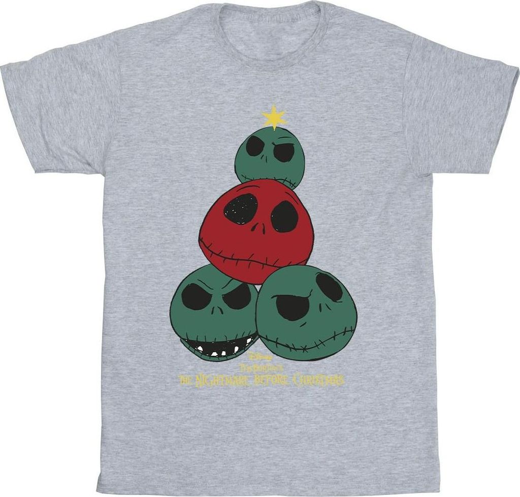 The Nightmare Before Christmas - T-Shirt für Herren BI54390 (XL) (Grau)