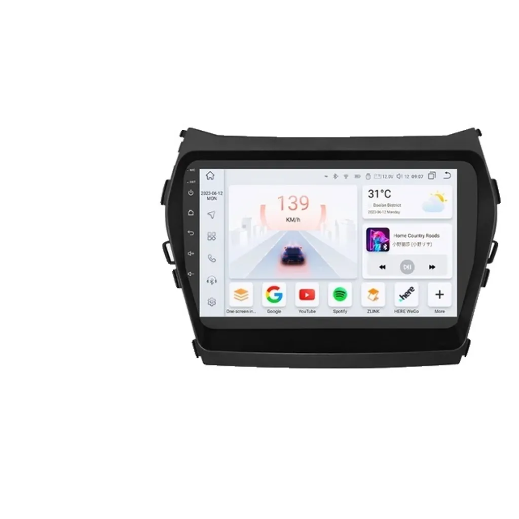 Écran tactile multimédia Android S6, système Carplay et audio Haute Définition