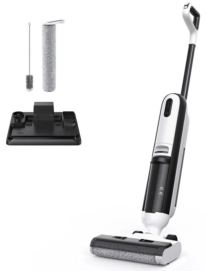 Aspirateur-laveur autopropulsé 200W sans sac avec autonomie de 40 minutes