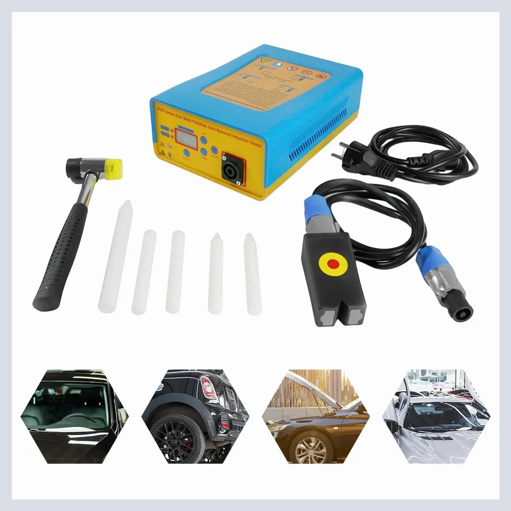 Kit débosselage carrosserie acier - Solution induction pour grêle 220V - 4
