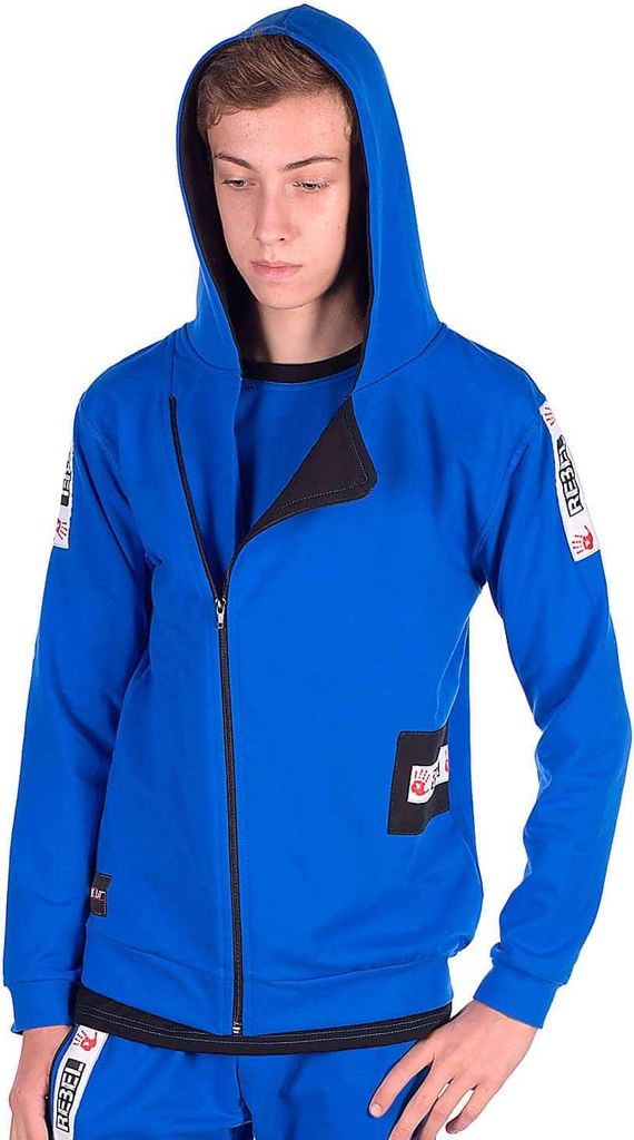 BEZLIT Kinder Jungen Sweatjacke Rebel Blau 128