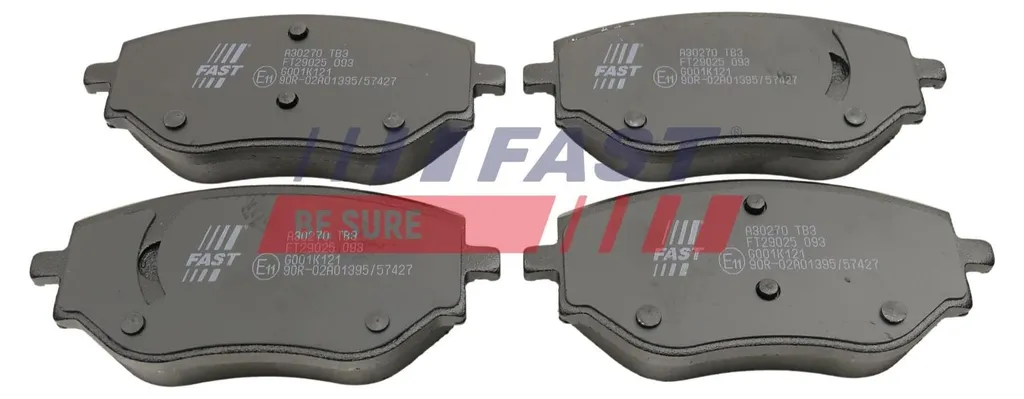 Stop aux sifflements : Plaquettes de frein FAST pour RENAULT Clio V (BF)