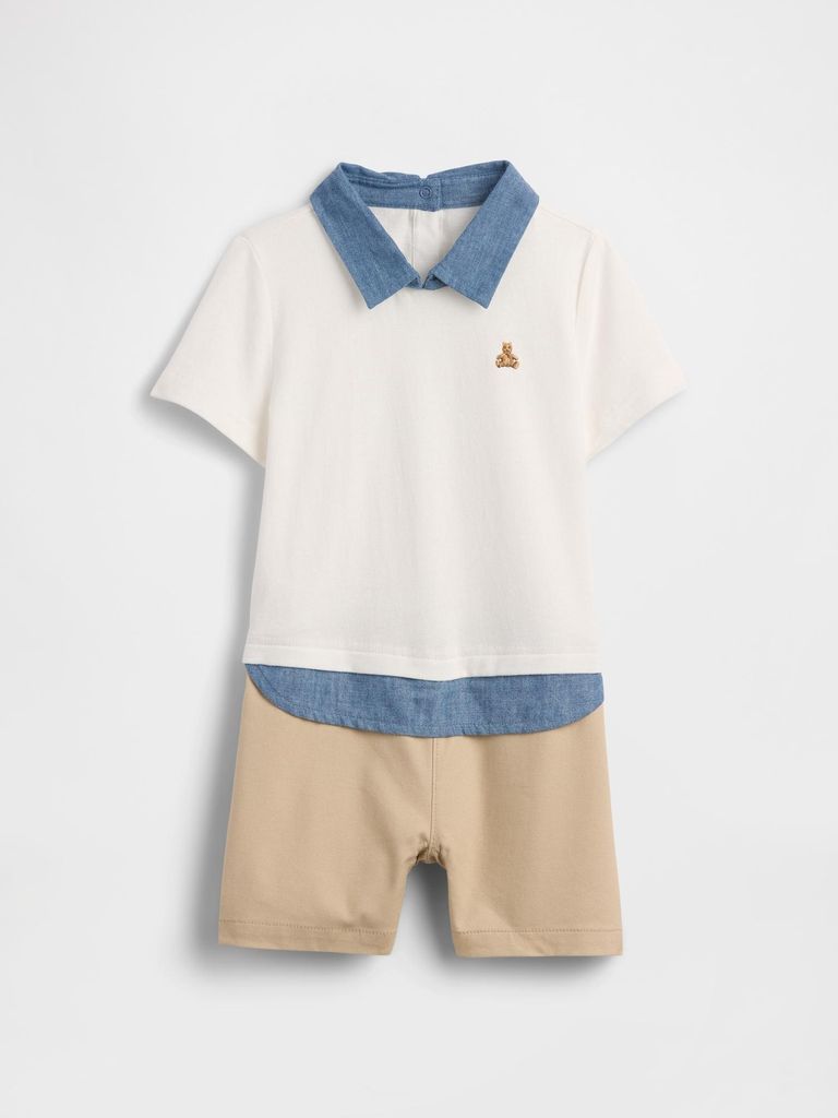 GAP Babyoverall Brannan Bear 6-12M