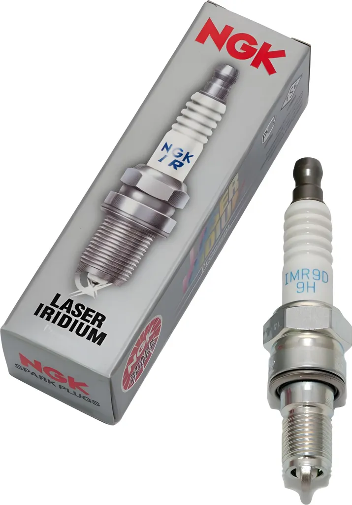 Candela di accensione NGK IMR9D-9H Iridium soppressa, filettatura lunga 19,0 mm Ø 10,0 mm esagono 16,0 mm, distanza tra gli elettrodi 0,90 mm, potere calorifico 9, 6544